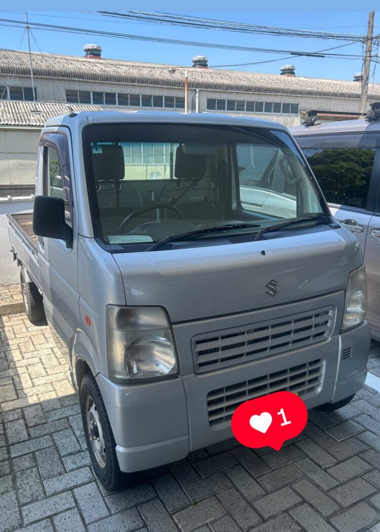 【大津市】スズキ 軽トラック｜鍵紛失による開錠＆鍵作製（イモビライザーなし）